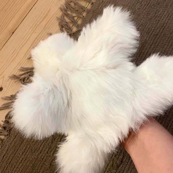 Little White Bunny Hand Puppet NWOT - Picture 3 of 14